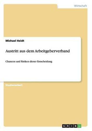 Cover image for Austritt Aus Dem Arbeitgeberverband