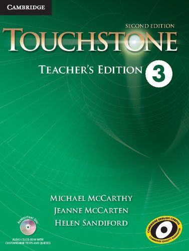 Cover image for Touchstone Level 3 Teacher's Edition with Assessment Audio CD/CD-ROM