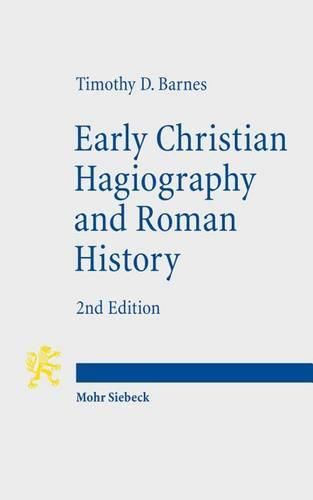 Cover image for Early Christian Hagiography and Roman History