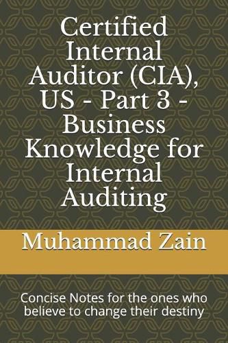 Cover image for Certified Internal Auditor (CIA), US - Part 3 - Business Knowledge for Internal Auditing: CIA Part 3 - Business Knowledge for Internal Auditing