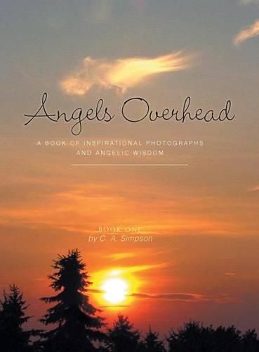 Cover image for Angels Overhead - A Book of Inspirational Photographs and Angelic Wisdom