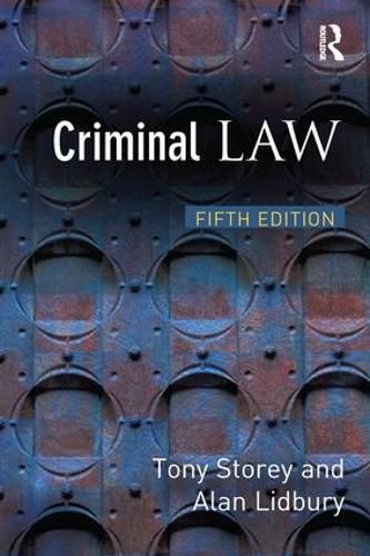 Cover image for Criminal Law