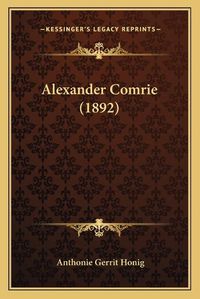 Cover image for Alexander Comrie (1892)