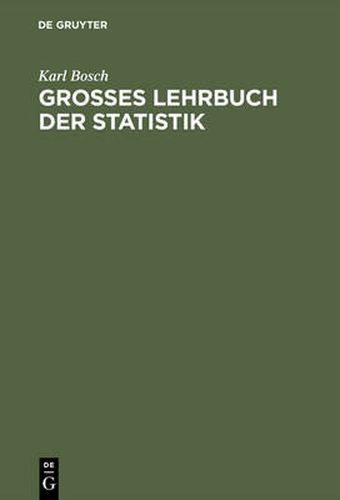 Grosses Lehrbuch der Statistik