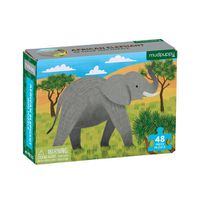 Cover image for Mini Puzzle African Elephant