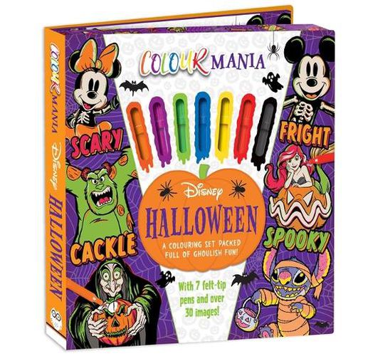 Cover image for Disney Halloween: Colourmania