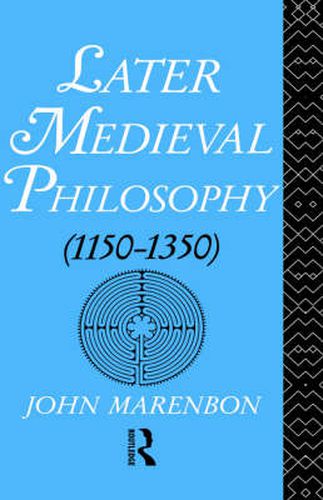 Cover image for Later Medieval Philosophy