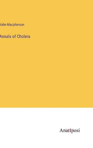 Cover image for Annals of Cholera