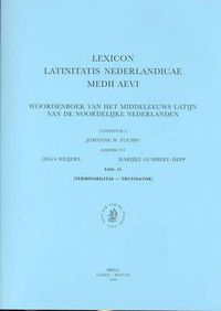 Cover image for Lexicon Latinitatis Nederlandicae Medii Aevi VIII, Fascicule 61