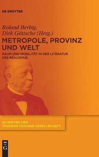 Cover image for Metropole, Provinz und Welt