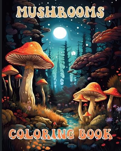 Cover image for Mushroom Coloring book