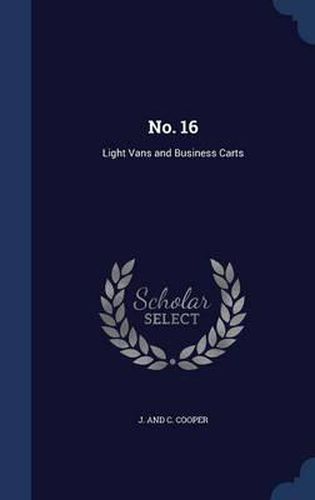 No. 16: Light Vans and Business Carts