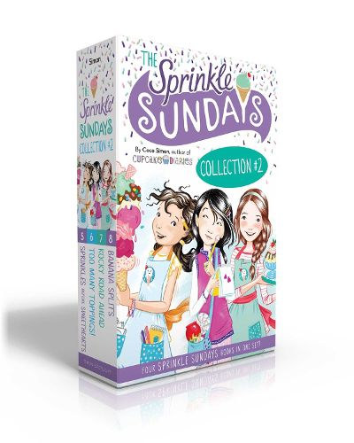 Cover image for The Sprinkle Sundays Collection #2: Sprinkles Before Sweethearts; Too Many Toppings!; Rocky Road Ahead; Banana Splits