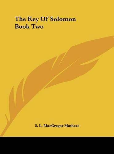 Cover image for The Key of Solomon Book Two