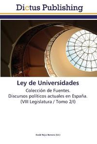 Cover image for Ley de Universidades