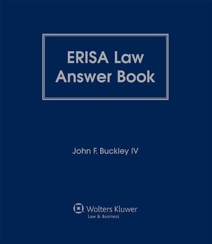 Cover image for Erisa Law Answer Book