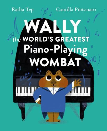 Cover image for Wally the World's Greatest Piano-Playing Wombat