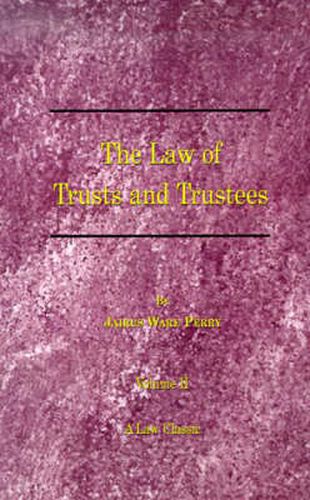 Cover image for Trust and Trustee