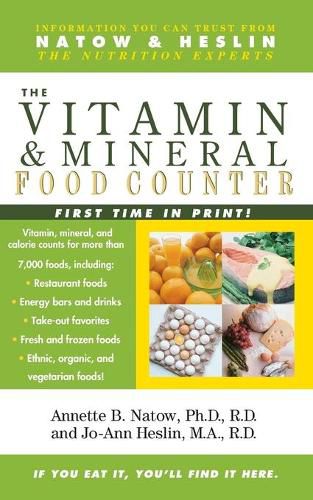 Cover image for Vitamin and Mineral Food Counter