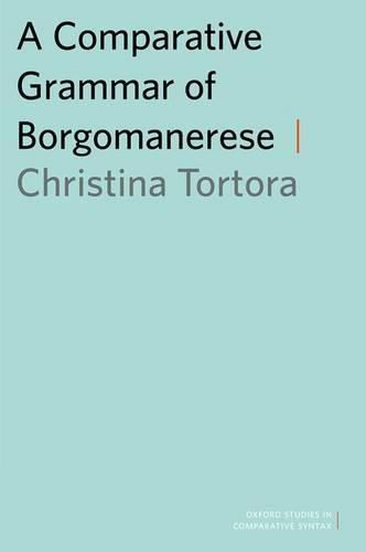 Cover image for A Comparative Grammar of Borgomanerese