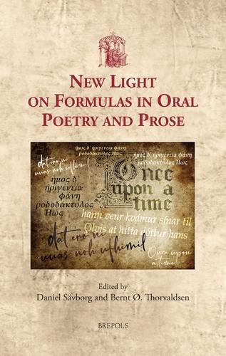 Cover image for New Light on Formulas in Oral Poetry and Prose