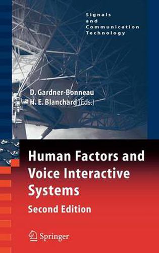 Cover image for Human Factors and Voice Interactive Systems