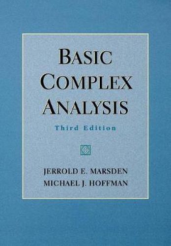 Cover image for Basic Complex Analysis