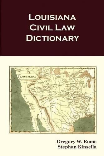 Cover image for Louisiana Civil Law Dictionary