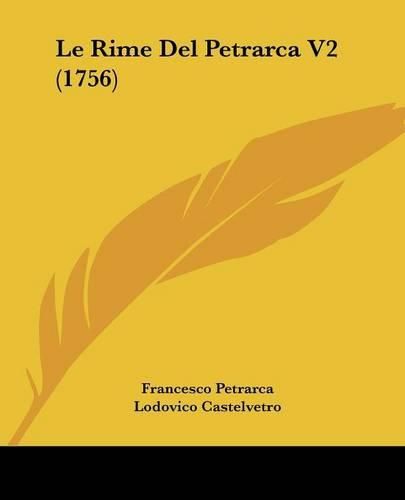 Le Rime del Petrarca V2 (1756)