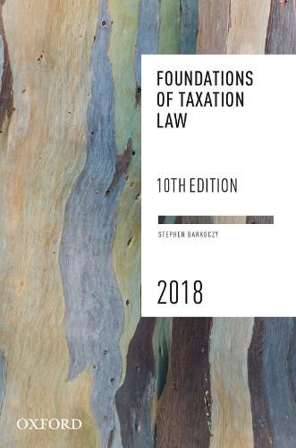 Cover image for Foundations of Taxation Law 2018