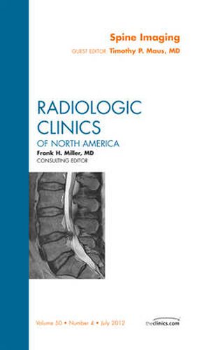 Cover image for Spine Imaging, An Issue of Radiologic Clinics of North America