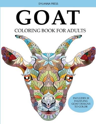 Cover image for Goat Coloring Book for Adults