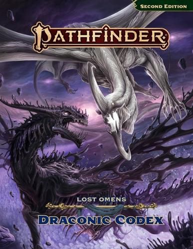 Cover image for Pathfinder Lost Omens Draconic Codex (P2)