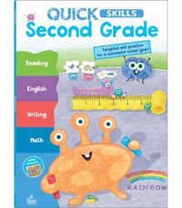 Cover image for Quick Skills Second Grade Workbook