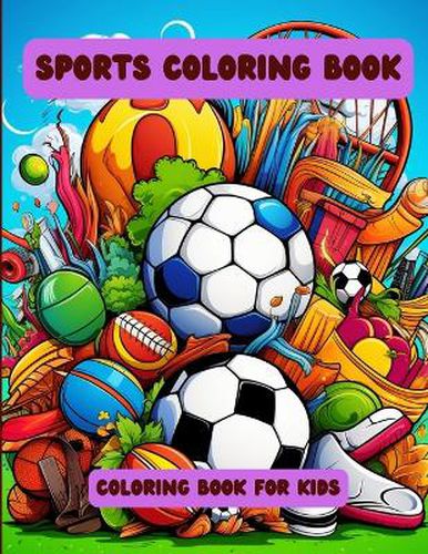 Cover image for Sports Coloring Book