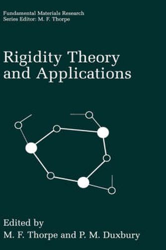 Cover image for Rigidity Theory and Applications