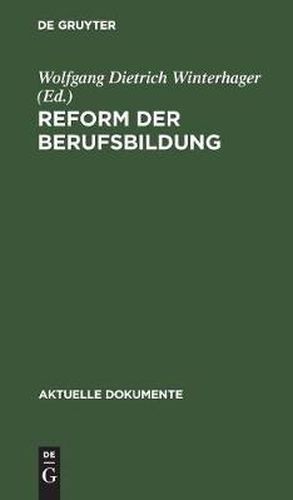 Cover image for Reform der Berufsbildung