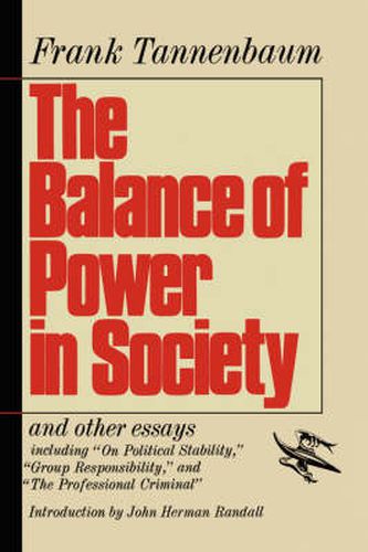Cover image for The Balance of Power in Society