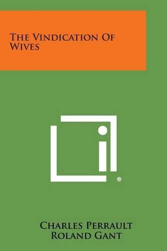 Cover image for The Vindication of Wives