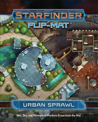 Cover image for Starfinder Flip-Mat: Urban Sprawl