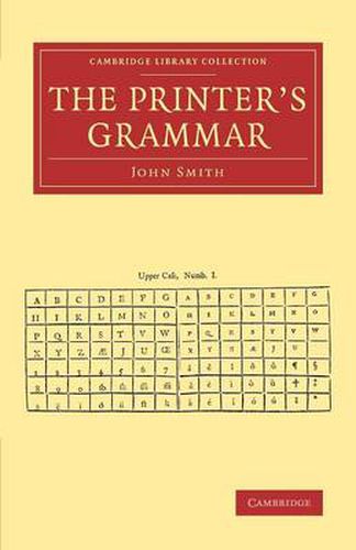 Cover image for The Printer's Grammar