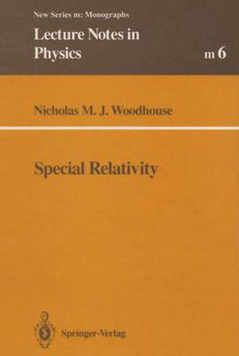 Cover image for Special Relativity