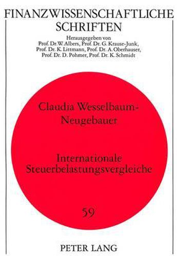 Cover image for Internationale Steuerbelastungsvergleiche
