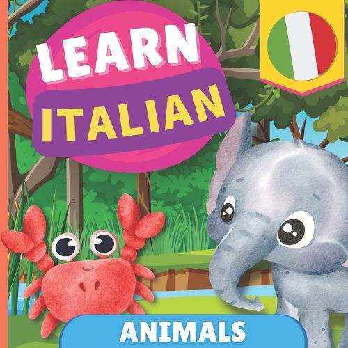 Cover image for Learn italian - Animals