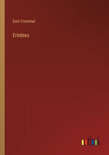 Cover image for Erlebtes