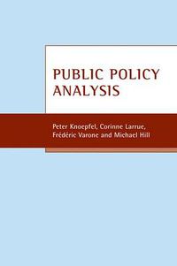 Cover image for Public policy analysis