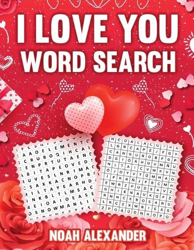 Cover image for I Love You Word Search: Romantic Gift Book