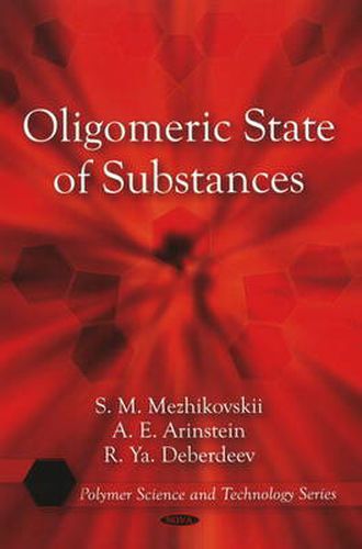 Cover image for Oligomeric State of Substances