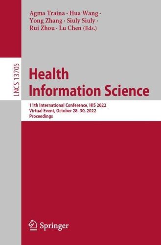 Cover image for Health Information Science