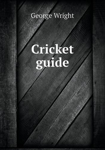 Cover image for Cricket guide